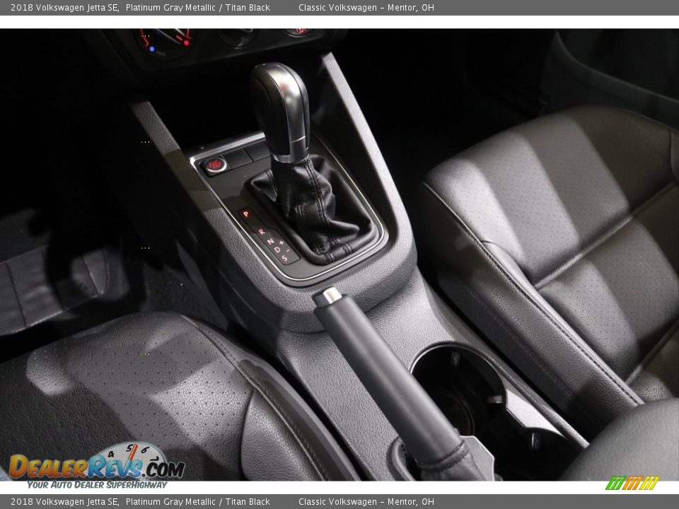 2018 Volkswagen Jetta SE Platinum Gray Metallic / Titan Black Photo #12