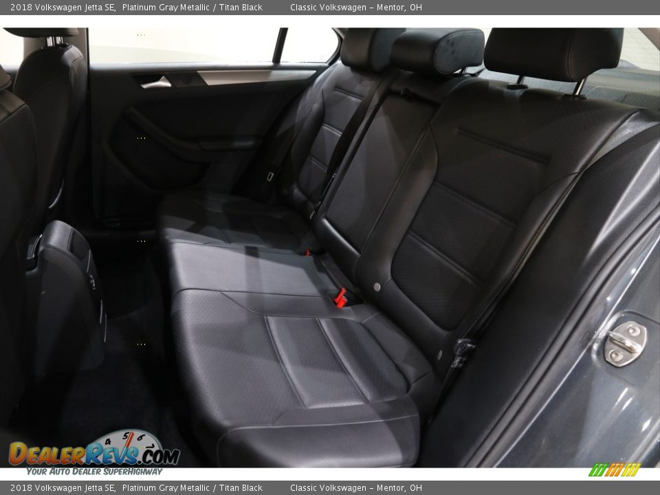 2018 Volkswagen Jetta SE Platinum Gray Metallic / Titan Black Photo #15