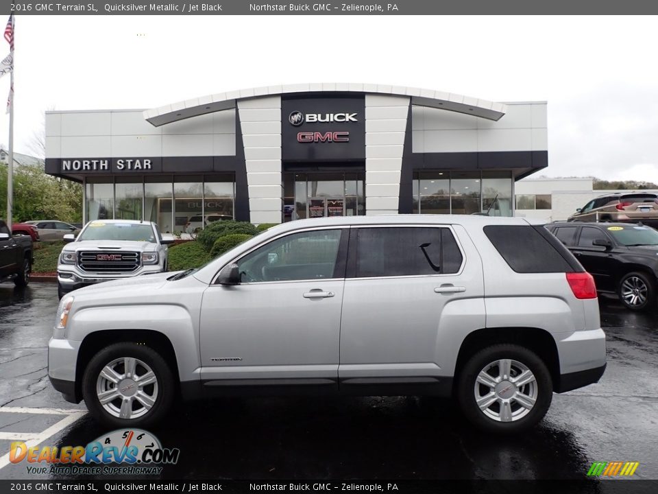 2016 GMC Terrain SL Quicksilver Metallic / Jet Black Photo #1