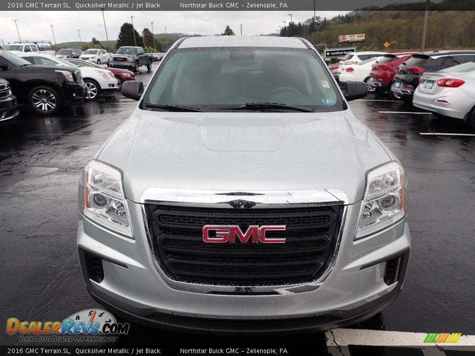 2016 GMC Terrain SL Quicksilver Metallic / Jet Black Photo #3