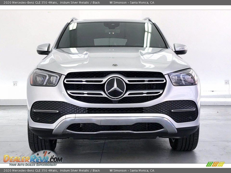 2020 Mercedes-Benz GLE 350 4Matic Iridium Silver Metallic / Black Photo #2