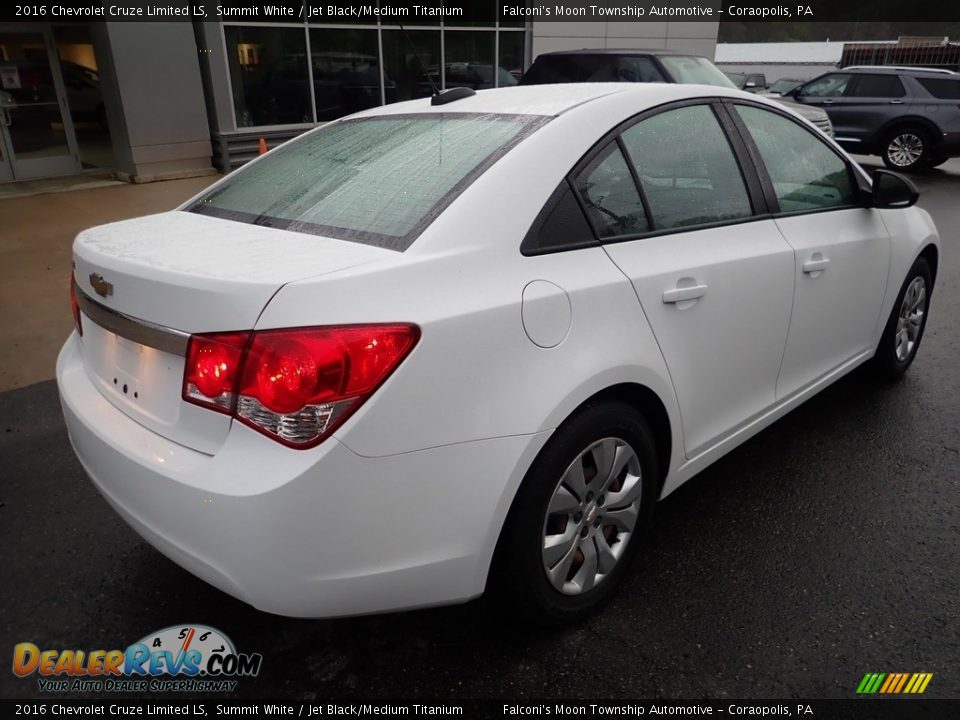 2016 Chevrolet Cruze Limited LS Summit White / Jet Black/Medium Titanium Photo #2