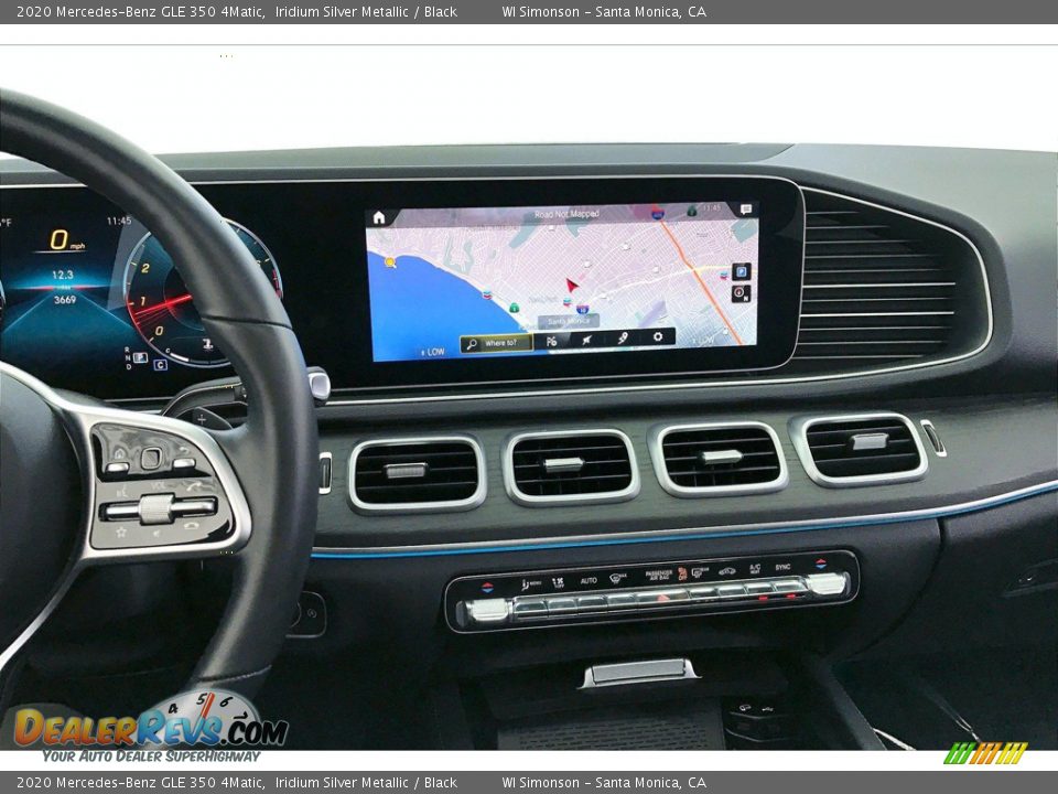 2020 Mercedes-Benz GLE 350 4Matic Iridium Silver Metallic / Black Photo #5