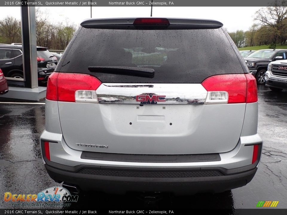 2016 GMC Terrain SL Quicksilver Metallic / Jet Black Photo #10