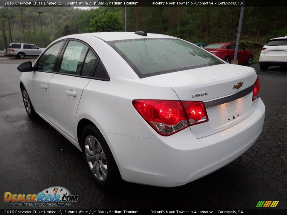 2016 Chevrolet Cruze Limited LS Summit White / Jet Black/Medium Titanium Photo #5