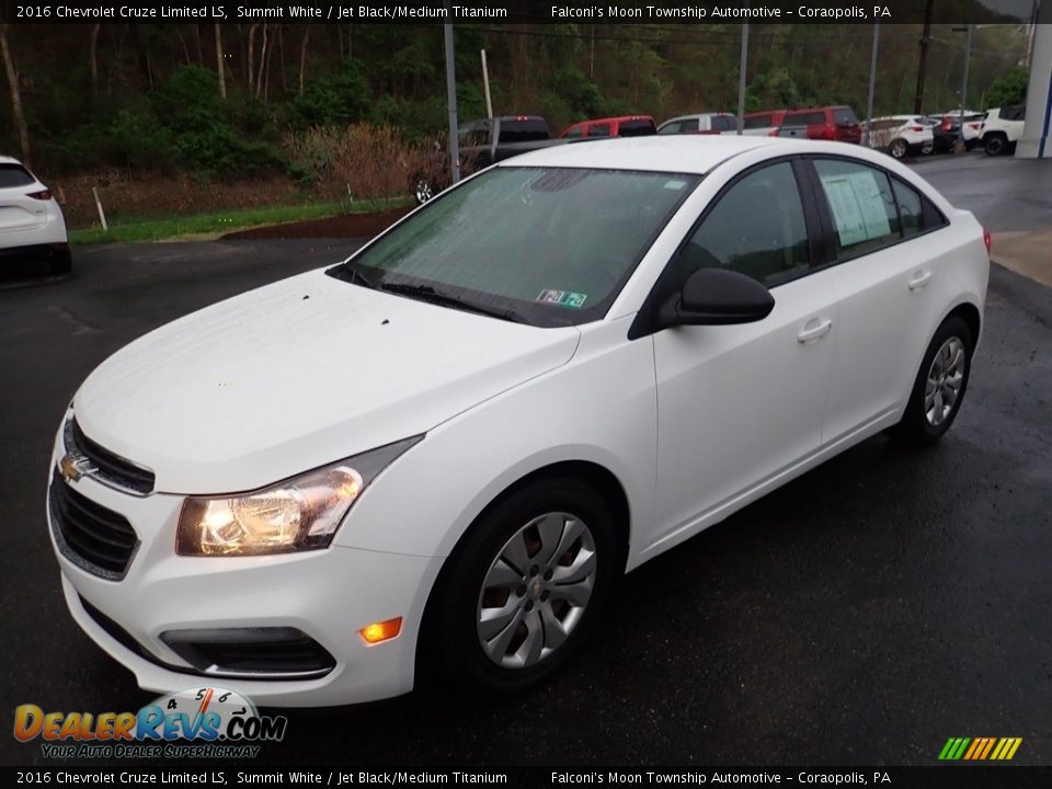 2016 Chevrolet Cruze Limited LS Summit White / Jet Black/Medium Titanium Photo #7