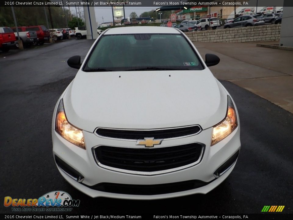 2016 Chevrolet Cruze Limited LS Summit White / Jet Black/Medium Titanium Photo #8