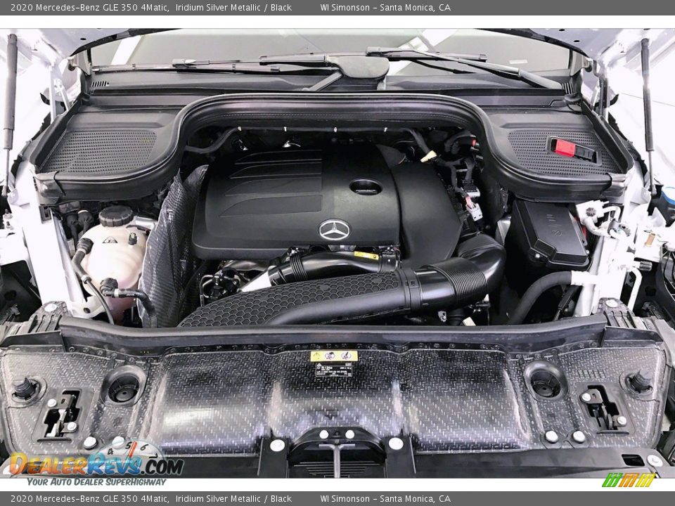 2020 Mercedes-Benz GLE 350 4Matic Iridium Silver Metallic / Black Photo #9