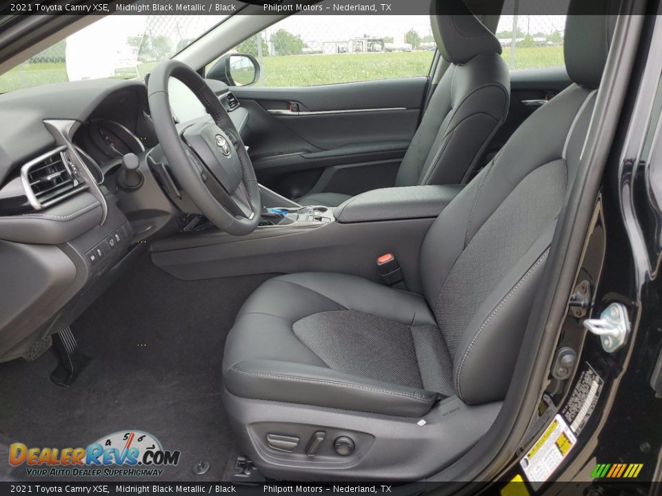 2021 Toyota Camry XSE Midnight Black Metallic / Black Photo #4