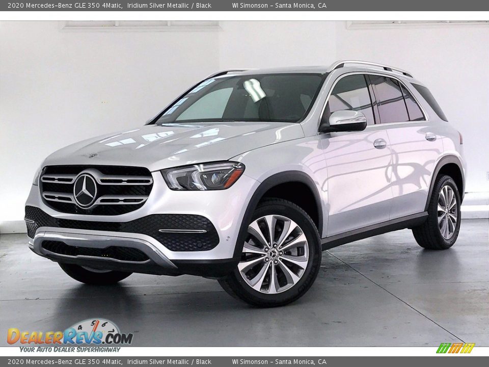 2020 Mercedes-Benz GLE 350 4Matic Iridium Silver Metallic / Black Photo #12