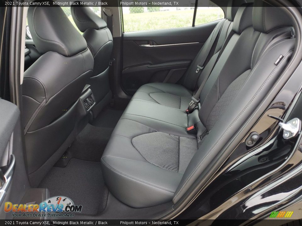 2021 Toyota Camry XSE Midnight Black Metallic / Black Photo #6