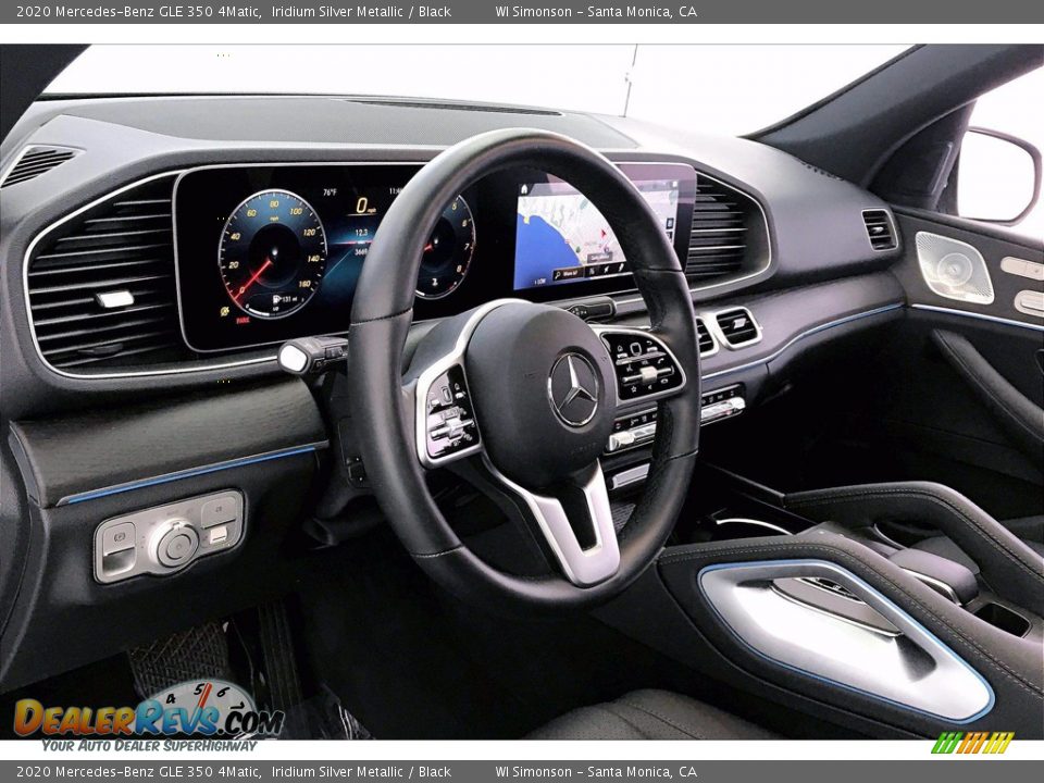 2020 Mercedes-Benz GLE 350 4Matic Iridium Silver Metallic / Black Photo #14