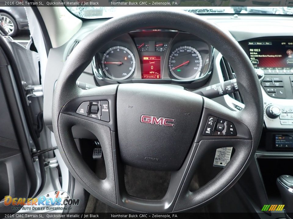 2016 GMC Terrain SL Steering Wheel Photo #21