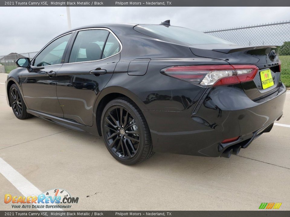 2021 Toyota Camry XSE Midnight Black Metallic / Black Photo #11