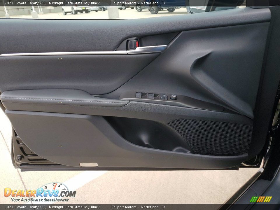 2021 Toyota Camry XSE Midnight Black Metallic / Black Photo #13