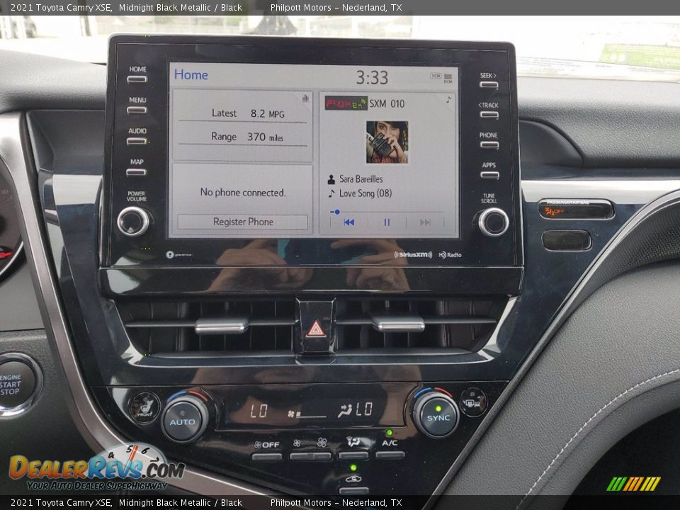2021 Toyota Camry XSE Midnight Black Metallic / Black Photo #18