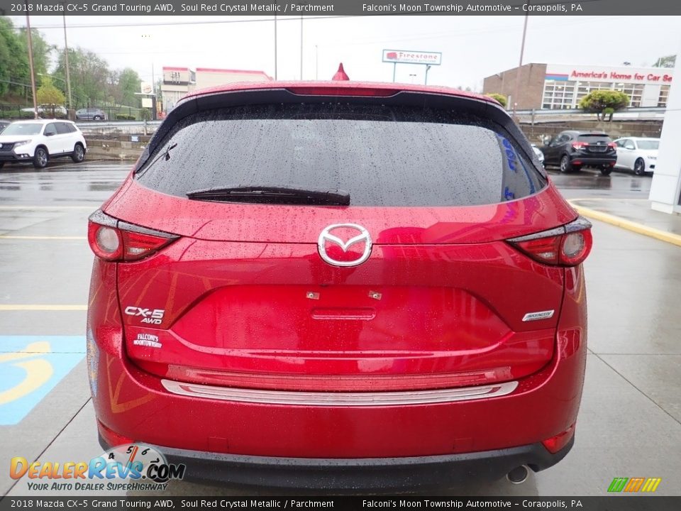 2018 Mazda CX-5 Grand Touring AWD Soul Red Crystal Metallic / Parchment Photo #3