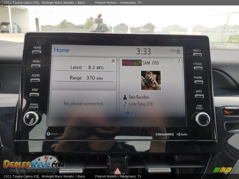 2021 Toyota Camry XSE Midnight Black Metallic / Black Photo #19