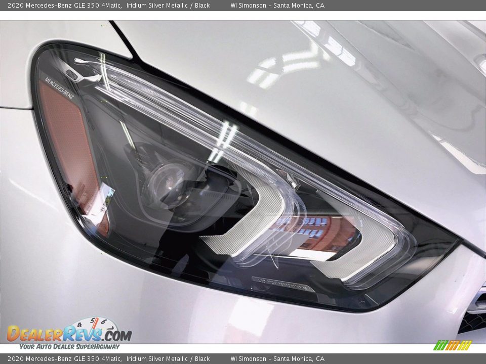 2020 Mercedes-Benz GLE 350 4Matic Iridium Silver Metallic / Black Photo #28