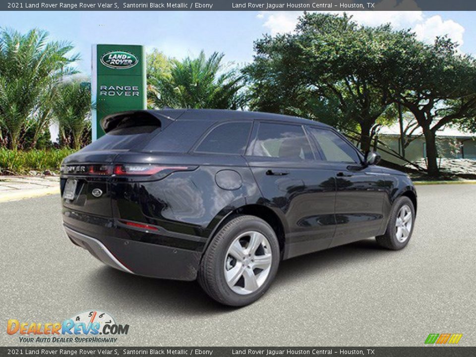 2021 Land Rover Range Rover Velar S Santorini Black Metallic / Ebony Photo #2
