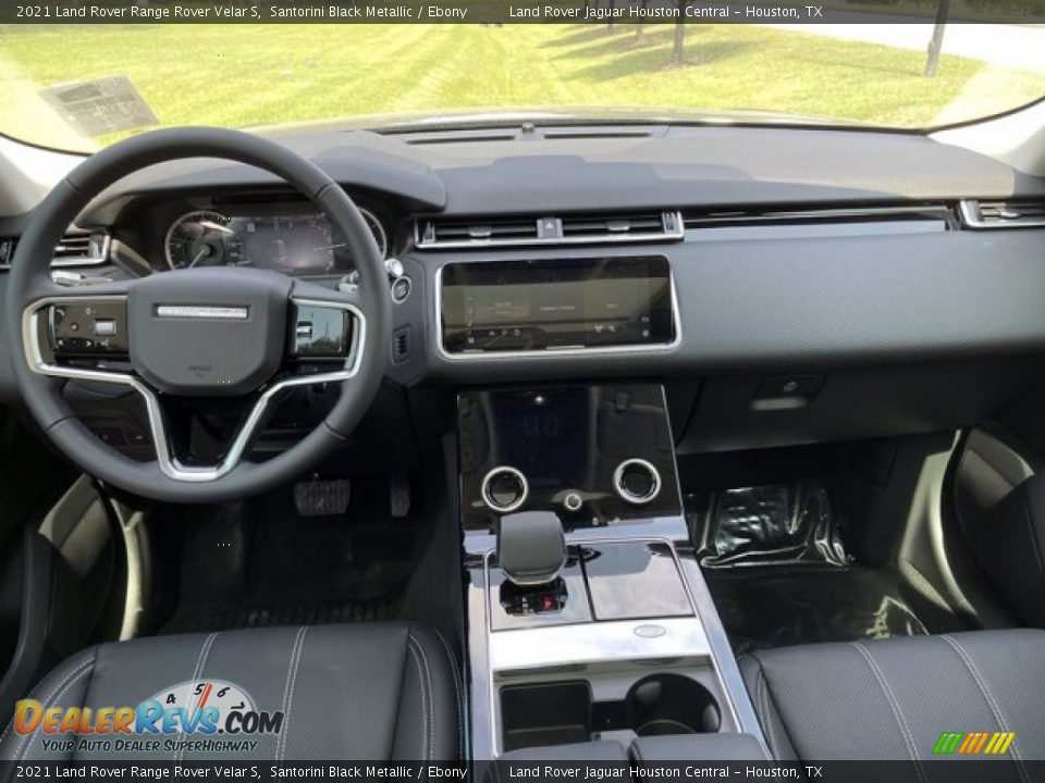 2021 Land Rover Range Rover Velar S Santorini Black Metallic / Ebony Photo #4