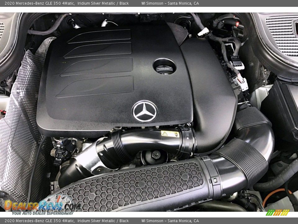 2020 Mercedes-Benz GLE 350 4Matic Iridium Silver Metallic / Black Photo #32