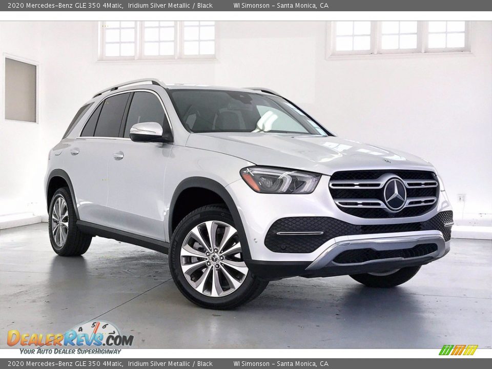 2020 Mercedes-Benz GLE 350 4Matic Iridium Silver Metallic / Black Photo #34