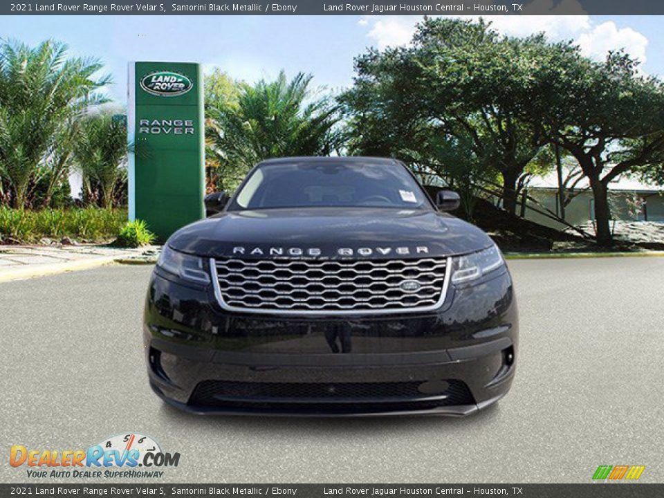 2021 Land Rover Range Rover Velar S Santorini Black Metallic / Ebony Photo #8