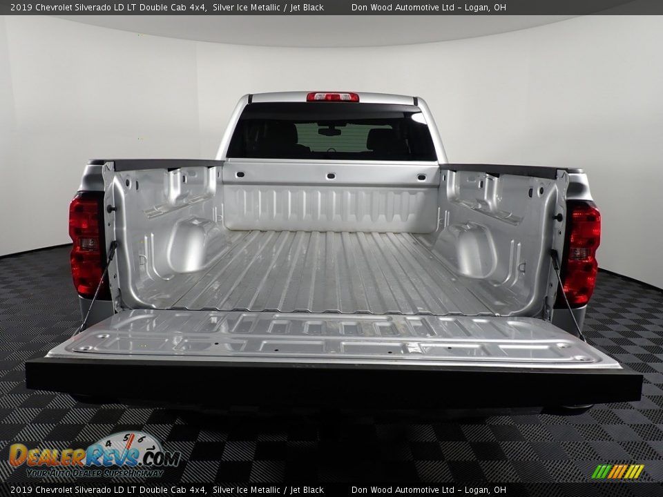 2019 Chevrolet Silverado LD LT Double Cab 4x4 Silver Ice Metallic / Jet Black Photo #13