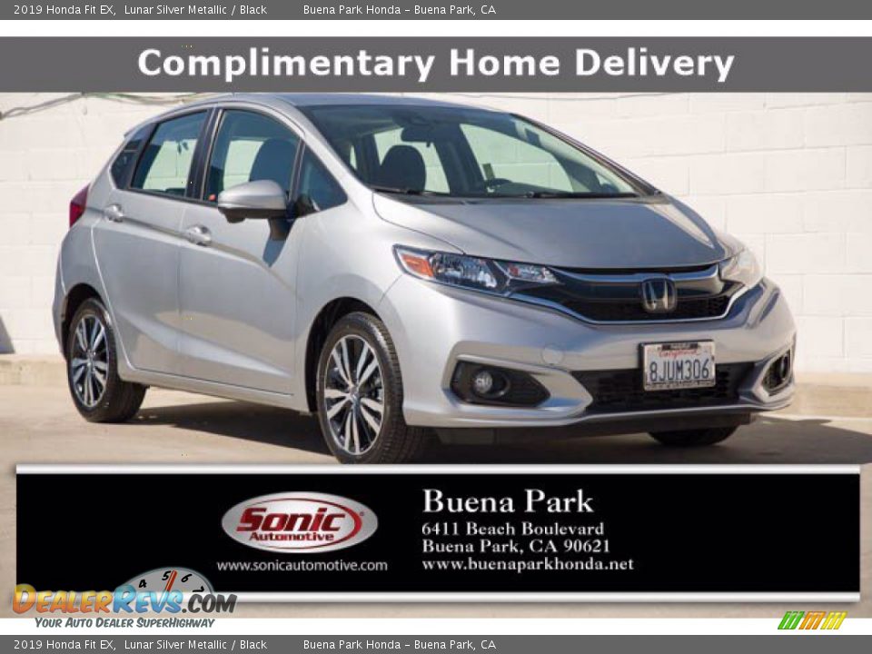 2019 Honda Fit EX Lunar Silver Metallic / Black Photo #1