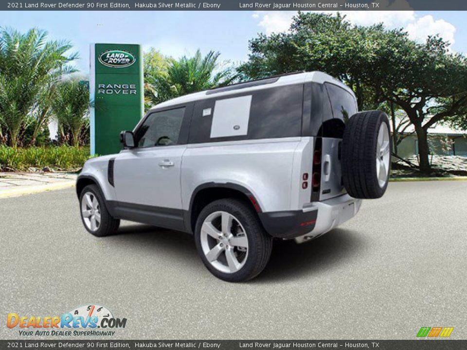 2021 Land Rover Defender 90 First Edition Hakuba Silver Metallic / Ebony Photo #10