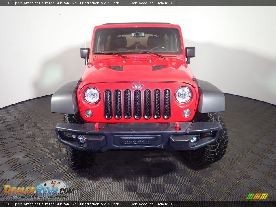 2017 Jeep Wrangler Unlimited Rubicon 4x4 Firecracker Red / Black Photo #5