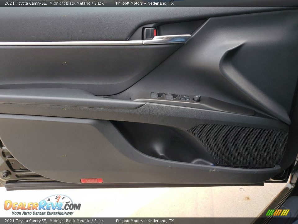 2021 Toyota Camry SE Midnight Black Metallic / Black Photo #13