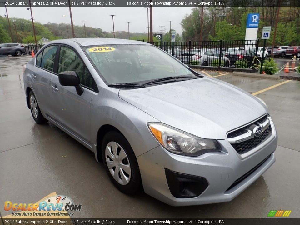 2014 Subaru Impreza 2.0i 4 Door Ice Silver Metallic / Black Photo #6