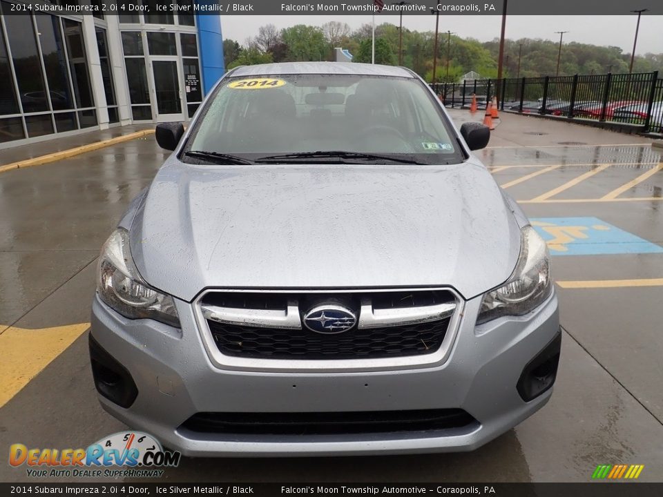 2014 Subaru Impreza 2.0i 4 Door Ice Silver Metallic / Black Photo #7