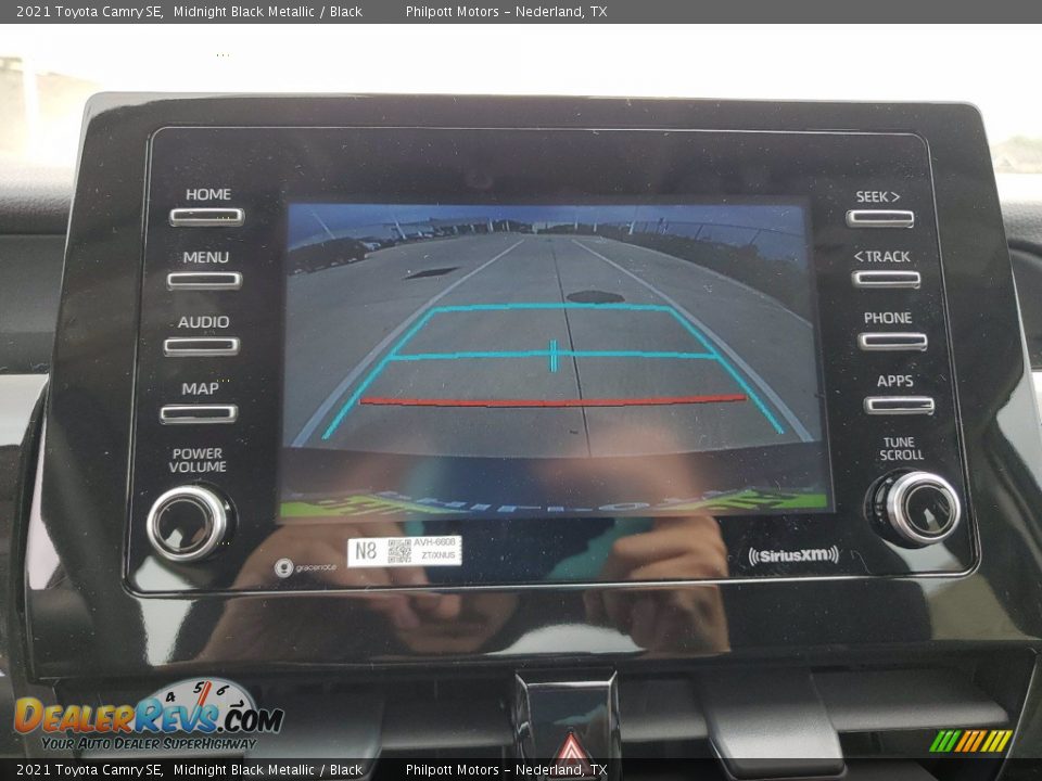 2021 Toyota Camry SE Midnight Black Metallic / Black Photo #20
