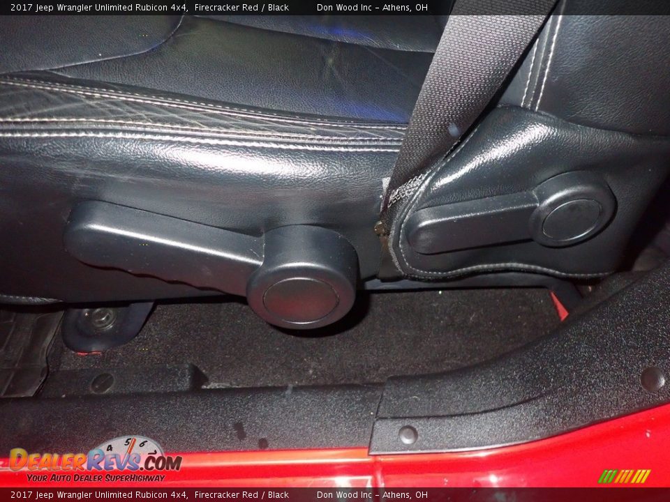 2017 Jeep Wrangler Unlimited Rubicon 4x4 Firecracker Red / Black Photo #21