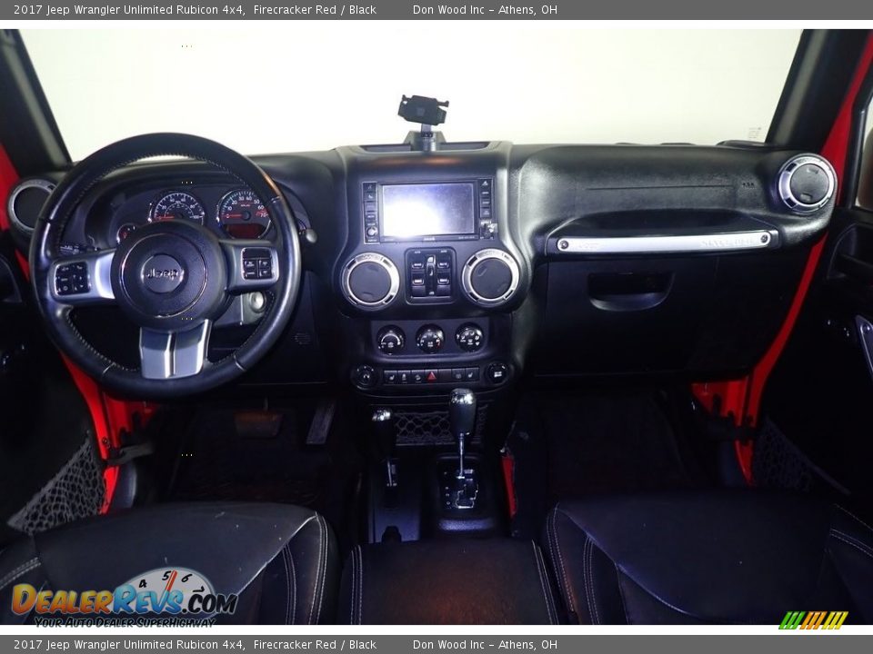 2017 Jeep Wrangler Unlimited Rubicon 4x4 Firecracker Red / Black Photo #22