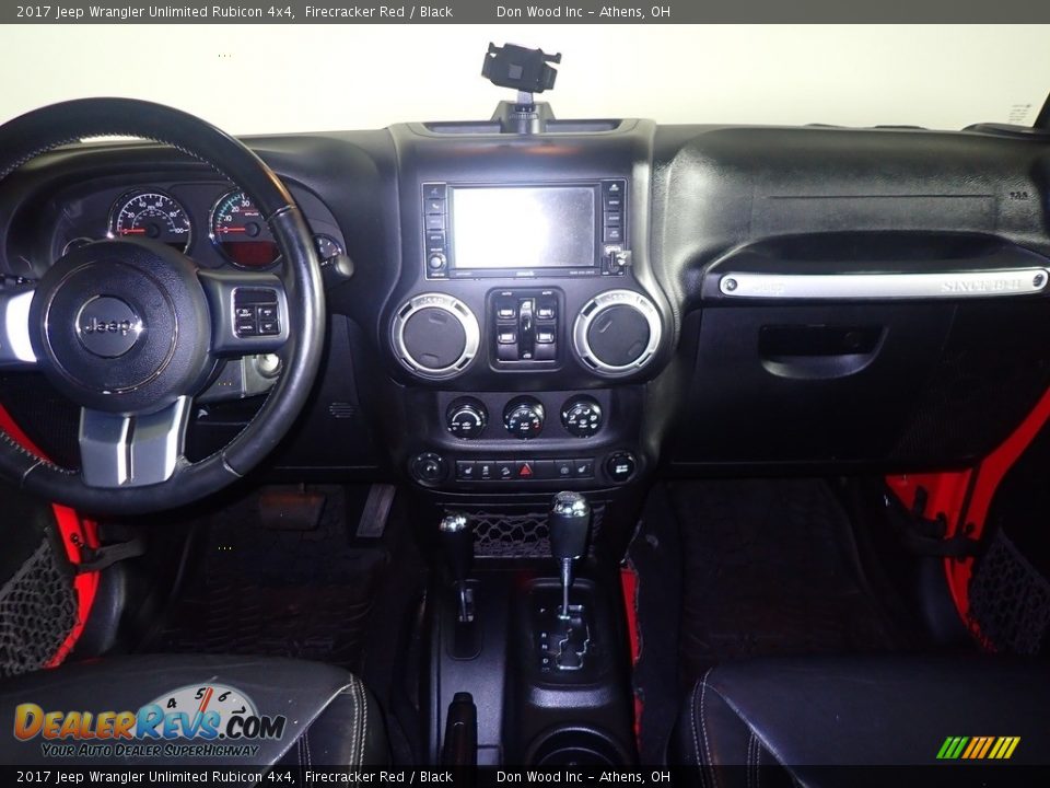 2017 Jeep Wrangler Unlimited Rubicon 4x4 Firecracker Red / Black Photo #23
