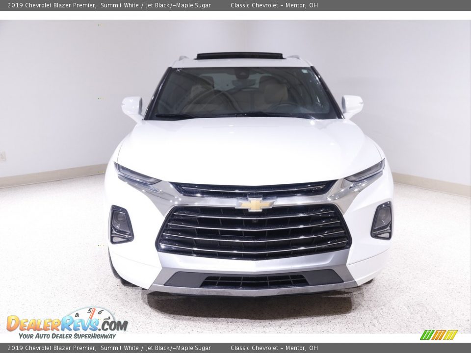 2019 Chevrolet Blazer Premier Summit White / Jet Black/­Maple Sugar Photo #2