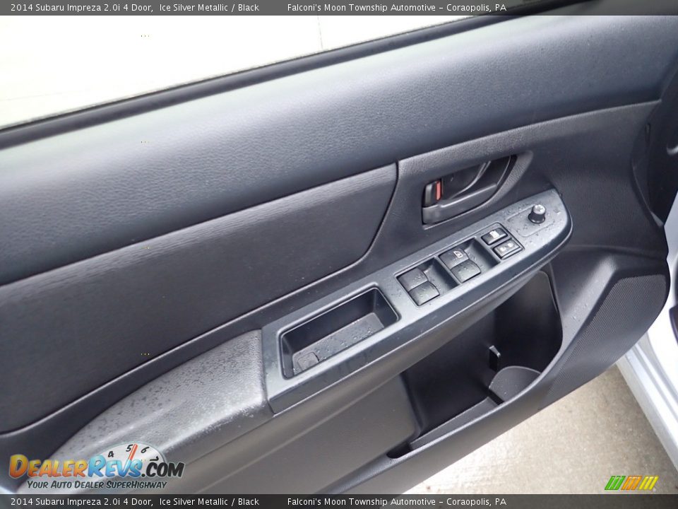2014 Subaru Impreza 2.0i 4 Door Ice Silver Metallic / Black Photo #18