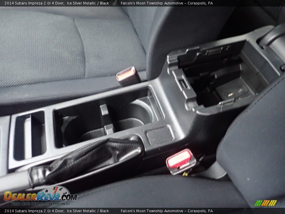 2014 Subaru Impreza 2.0i 4 Door Ice Silver Metallic / Black Photo #21