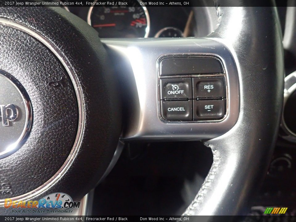 2017 Jeep Wrangler Unlimited Rubicon 4x4 Firecracker Red / Black Photo #28