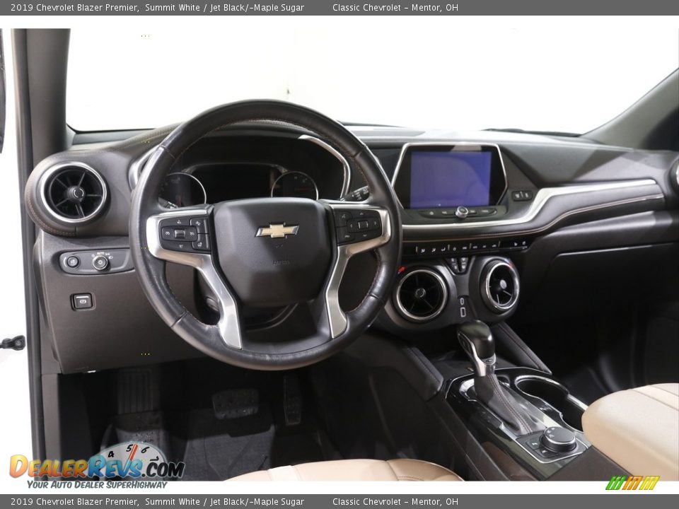 2019 Chevrolet Blazer Premier Summit White / Jet Black/­Maple Sugar Photo #6