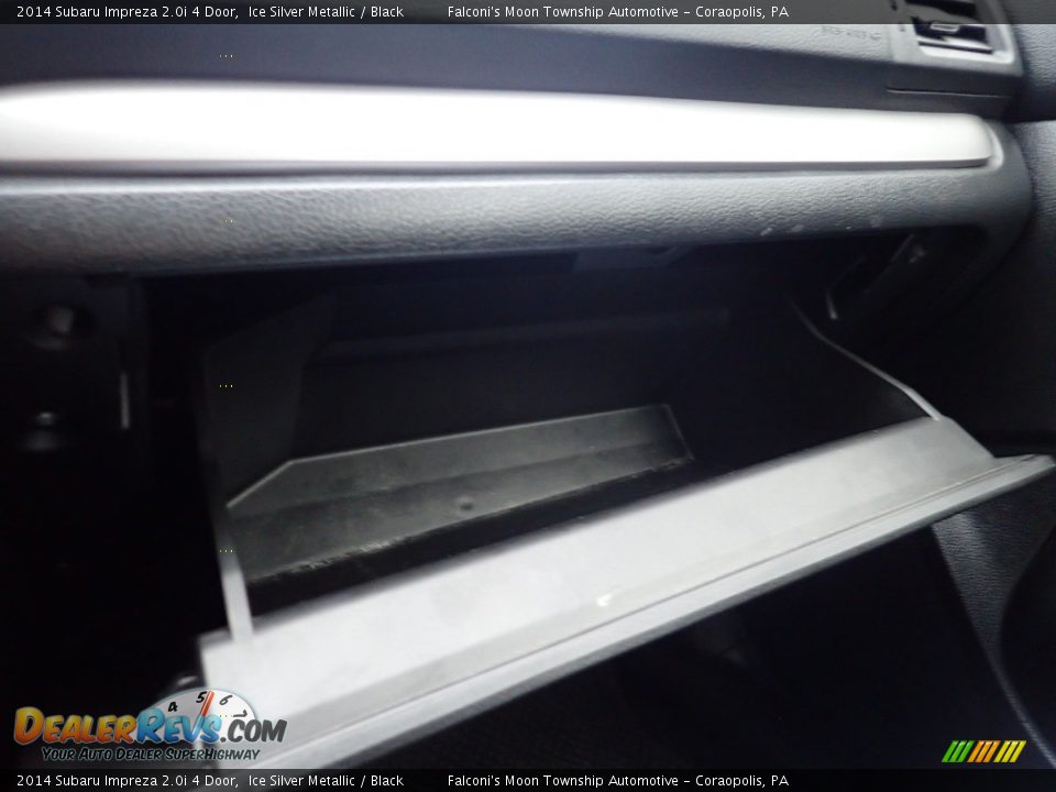 2014 Subaru Impreza 2.0i 4 Door Ice Silver Metallic / Black Photo #23