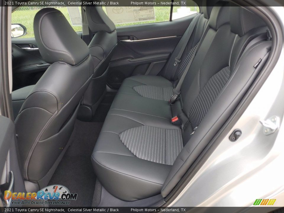 Rear Seat of 2021 Toyota Camry SE Nightshade Photo #6