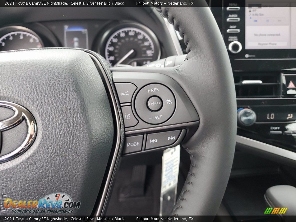 2021 Toyota Camry SE Nightshade Steering Wheel Photo #17