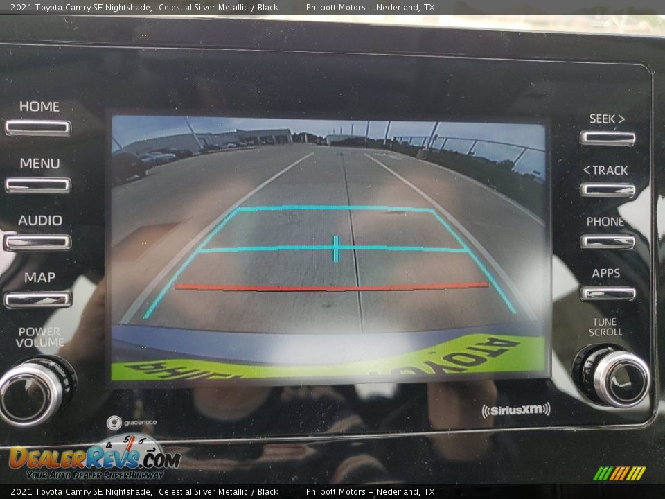 2021 Toyota Camry SE Nightshade Celestial Silver Metallic / Black Photo #20