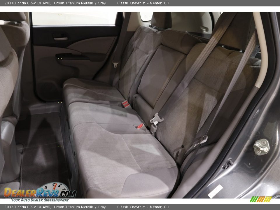 2014 Honda CR-V LX AWD Urban Titanium Metallic / Gray Photo #16