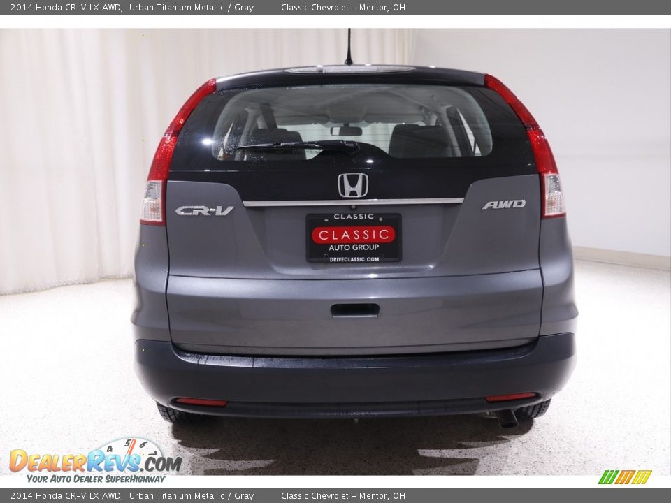 2014 Honda CR-V LX AWD Urban Titanium Metallic / Gray Photo #17